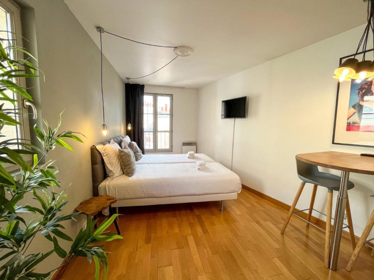 Ferienwohnung Charmant Studio Dans Un Immeuble Paris 5 Exterior foto