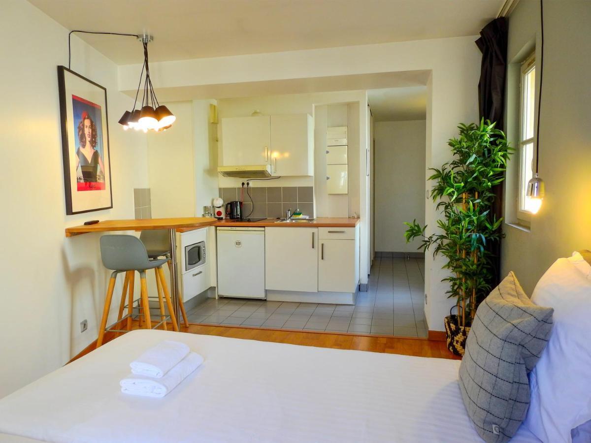 Ferienwohnung Charmant Studio Dans Un Immeuble Paris 5 Exterior foto