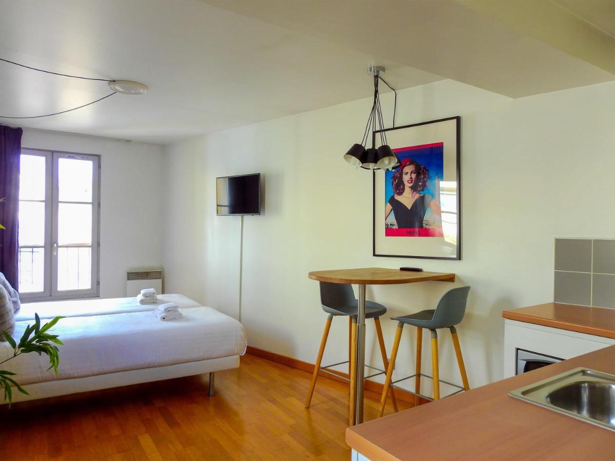 Ferienwohnung Charmant Studio Dans Un Immeuble Paris 5 Exterior foto